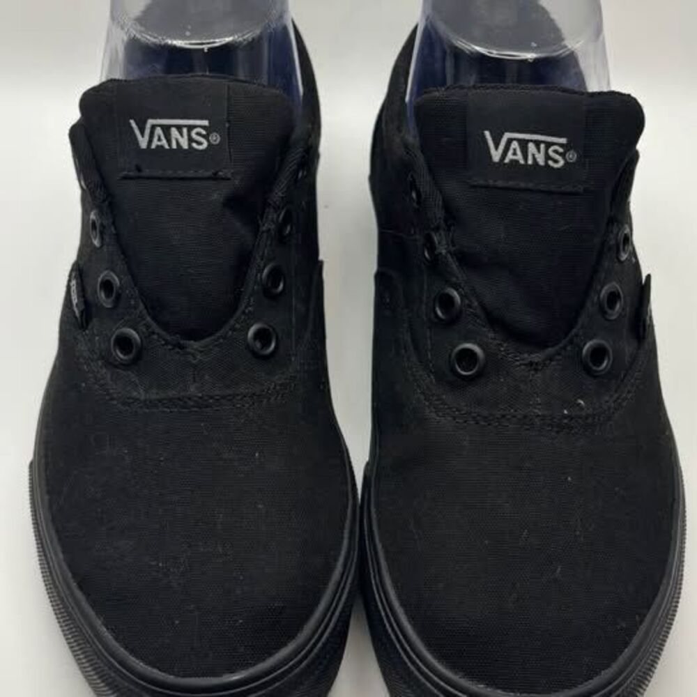 Vans Authentic All-Black Canvas Low Top Sneakers NWOB - Women's 6